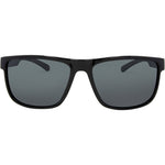 Yellowfin Polarised Black Square Fishing Sunglasses with Smoke Lens